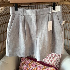 Abercrombie & Fitch Sloan Collection Ultra High Rise Trouser Shorts